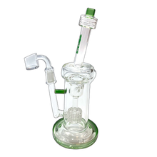 Load image into Gallery viewer, 10&quot; Glass Dab Rig w/Wheel Perc
